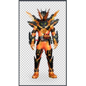 画像:  仮面ライダークローズマグマCross-Z Magma  風 コスプレ衣装